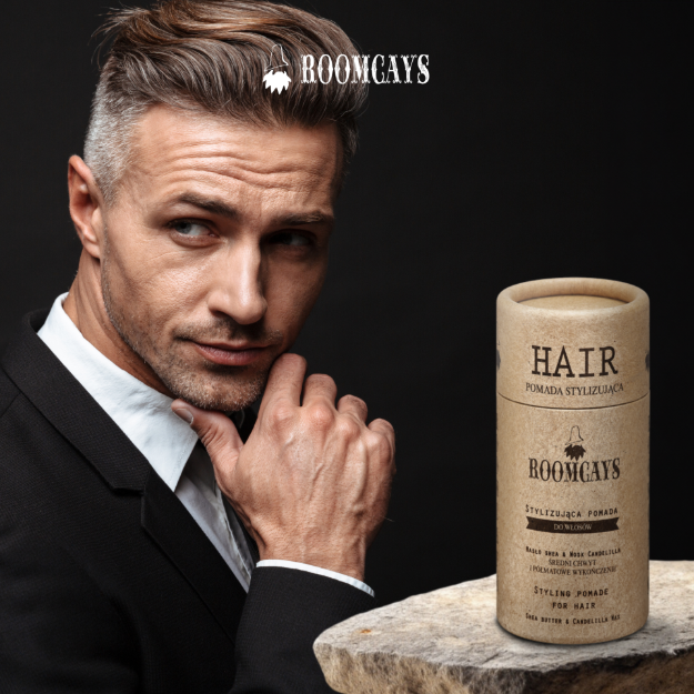 Roomcays Doğal Erkek Saç Şekillendirici (Stick Form) 65ml Pomad resmi