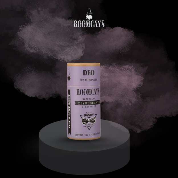 Roomcays Doğal Erkek Deodorant Stick – Ferah Narenciye & Baharat 66 ml resmi