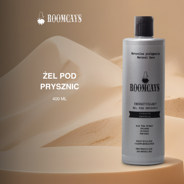 Roomcays Ferahlatıcı & Enerji Veren Duş Jeli 400ml resmi